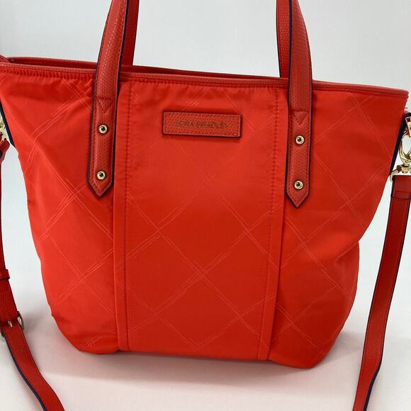 Vera Bradley (Large) Orange crossbody or handbag - Picture 2 of 7